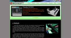 Desktop Screenshot of midisoft.pl